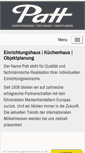 Mobile Screenshot of patt-wohnen.com